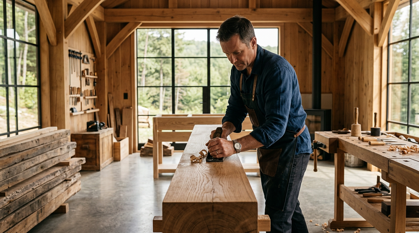 Kakovostna lesena gradnja in mizarstvo